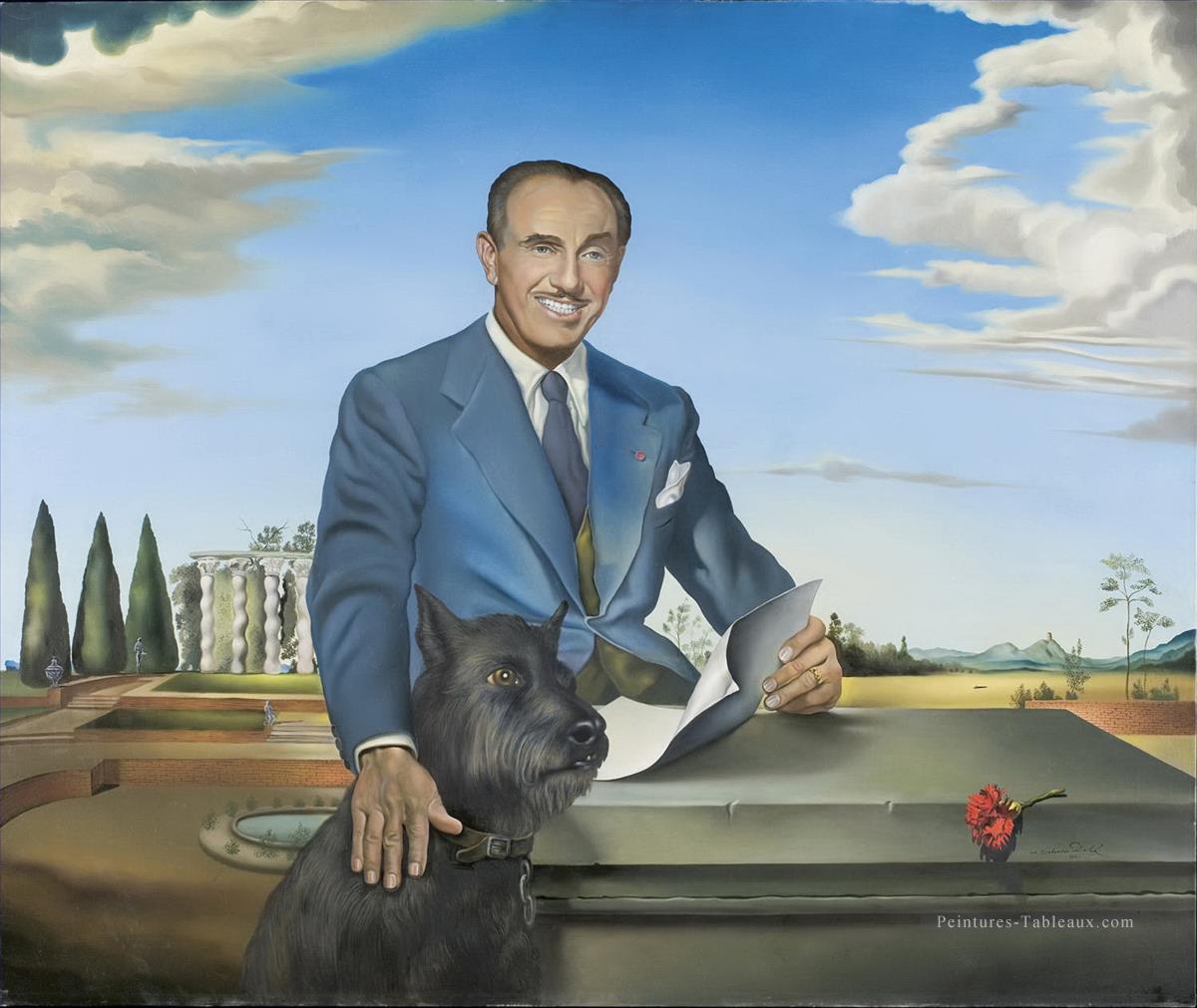 ジャック・ワーナー大佐サルバドール・ダリの肖像油絵